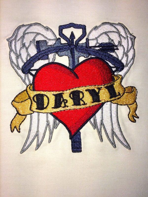 Daryl Heart Tattoo - Image 2