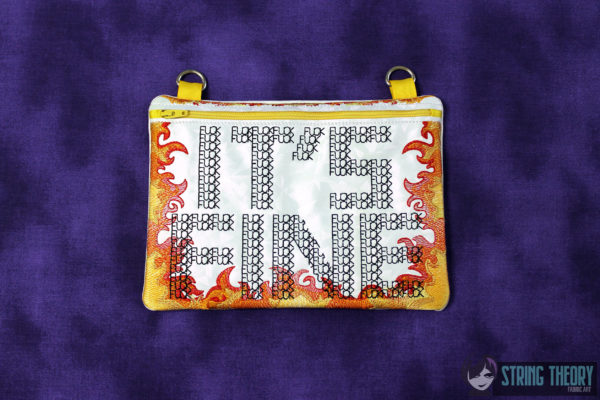 It's Fine (fuck) Fully Lined Zip Bag - Image 5