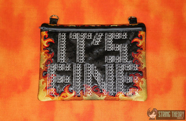 It's Fine (fuck) Fully Lined Zip Bag - Image 6