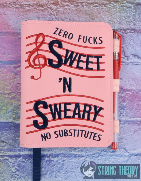 Sweet N Sweary Notebook Cover