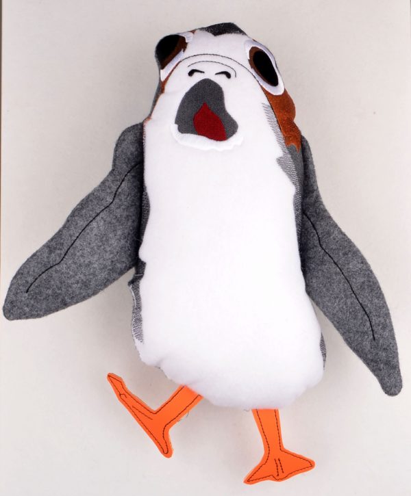 Star Battles Startled Space Penguin Stuffie - Image 2