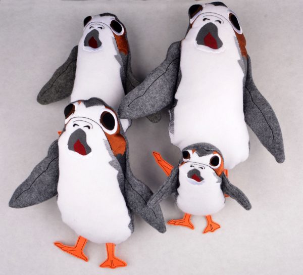 Star Battles Startled Space Penguin Stuffie