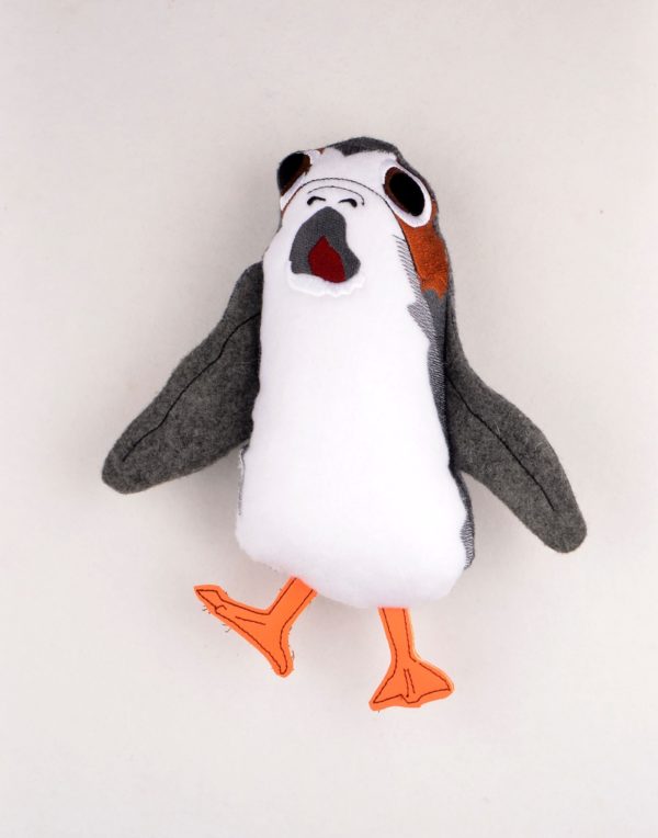 Star Battles Startled Space Penguin Stuffie - Image 4