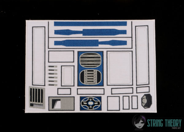 Star Battles Beep Droid Appliqué