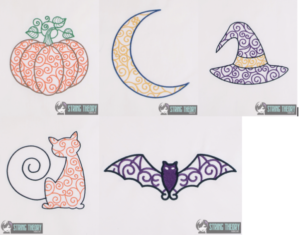 Filigree Halloween Set