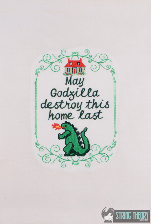 May Godzilla Destroy - Traditional Stitch - Image 2