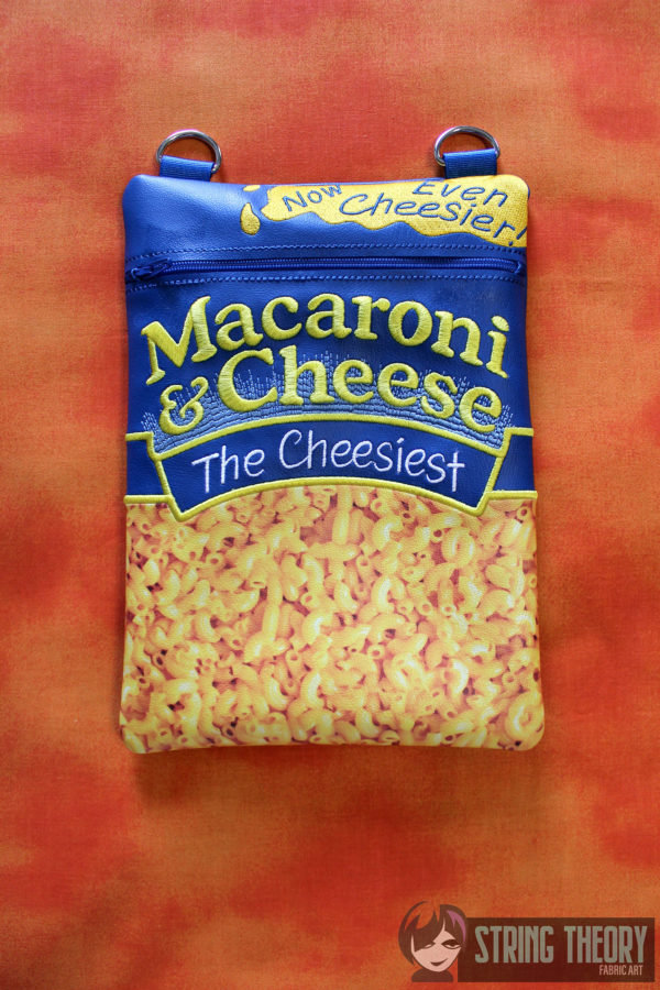 Macaroni & Cheese Fully Lined Zip Bag - Image 3