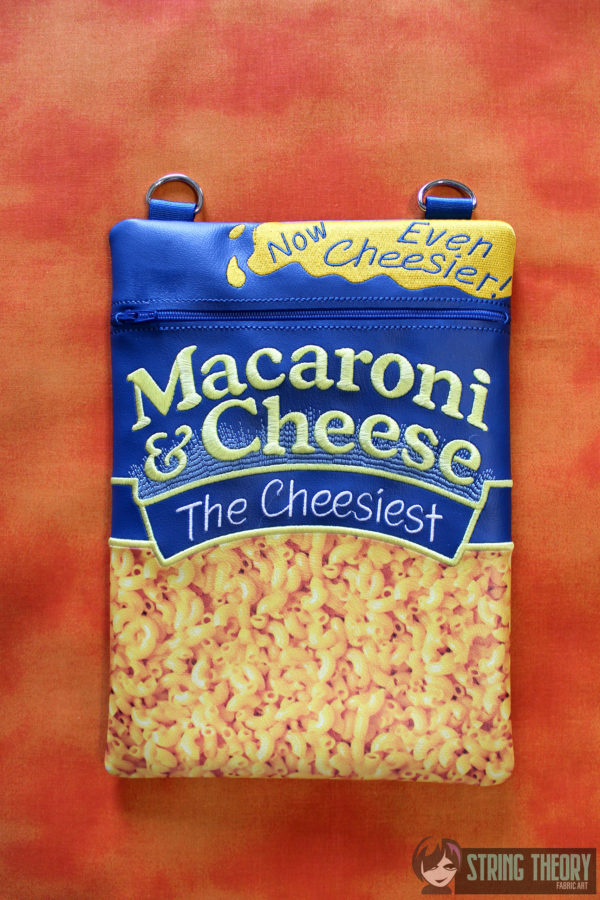 Macaroni & Cheese Fully Lined Zip Bag - Image 2