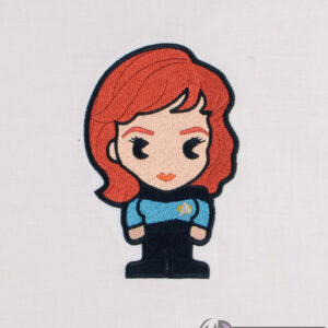 Chibi Star Exploration New School Doctor Digital Download for Machine Embroidery Pattern, Design (4×4, 5×7 Hoop)
