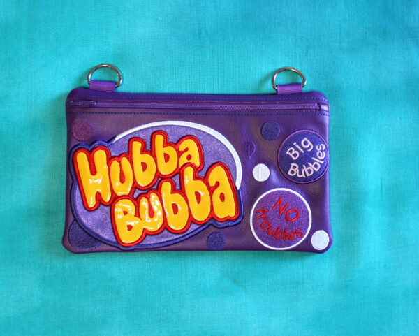 Bubble Gum Fully Lined Zip Bag - Image 4