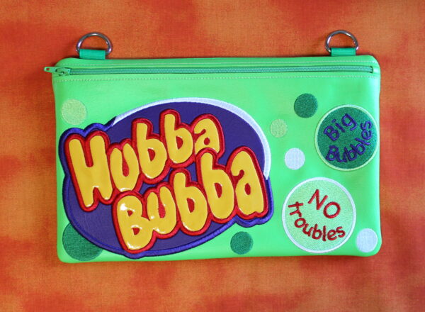 Bubble Gum Fully Lined Zip Bag - Image 2