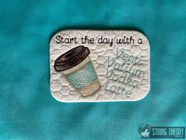 Venti Valium Vodka Latte Mug Rug - Image 2