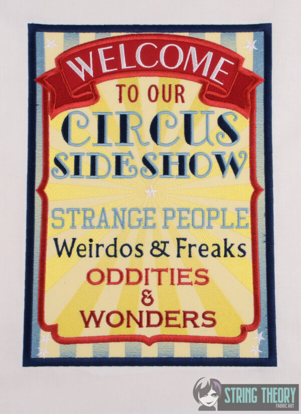 Welcome to Our Circus Sideshow