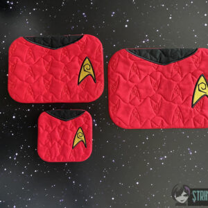 Star Trek Old School Engineering Mug Rug  ITH in the hoop Digital Download for Machine Embroidery Pattern, Design (4x4, 5×7, 6×10 Hoop)