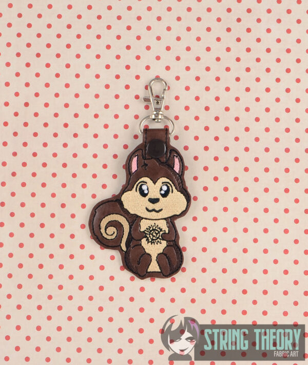 Chibi Dean the Squirrel Fob