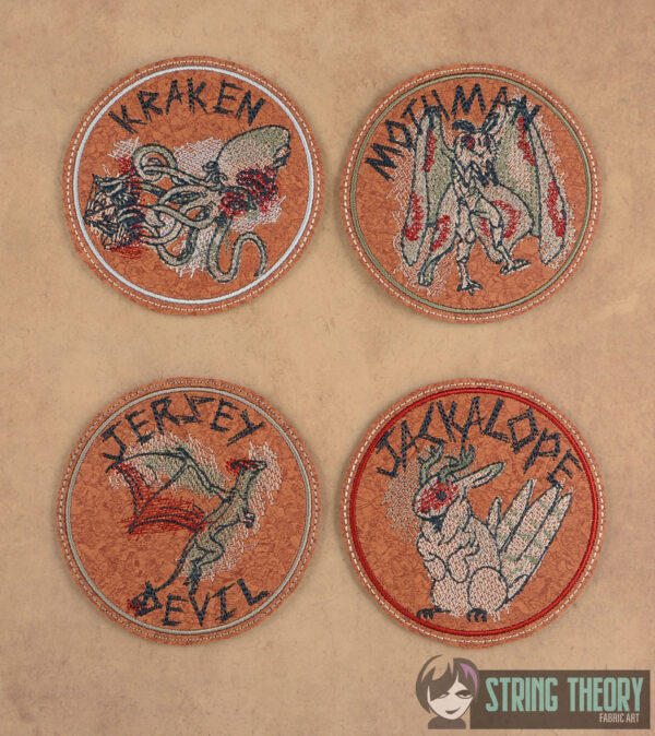 Cryptid Hunter Coaster Set