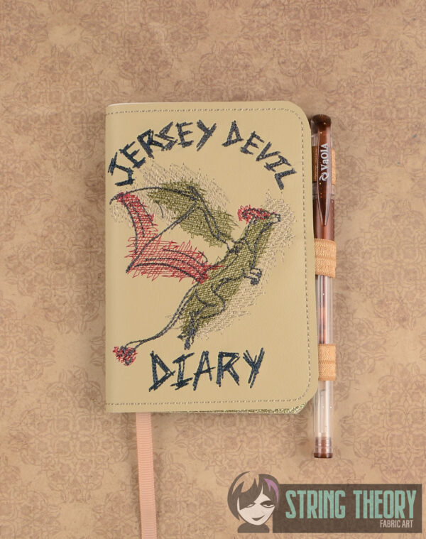 Cryptid Hunter - Jersey Devil Diary Notebook Cover - Image 4