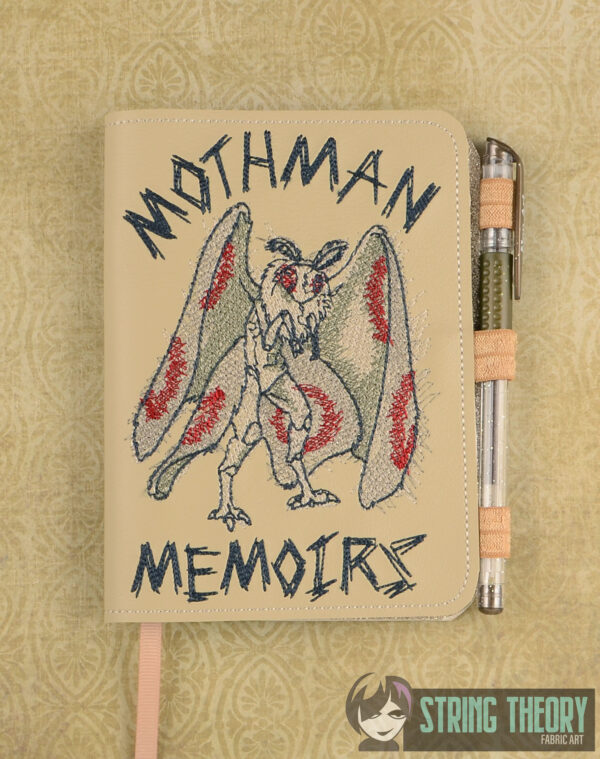 Cryptid Hunter - Mothman Memoirs Notebook Cover - Image 3