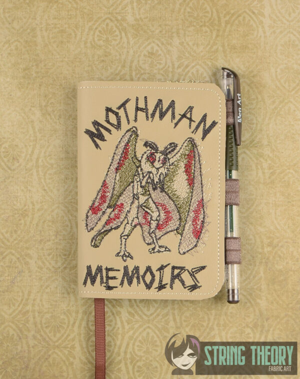 Cryptid Hunter - Mothman Memoirs Notebook Cover - Image 4