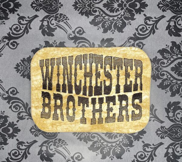 Winchester Brothers Mug Rug - Image 3