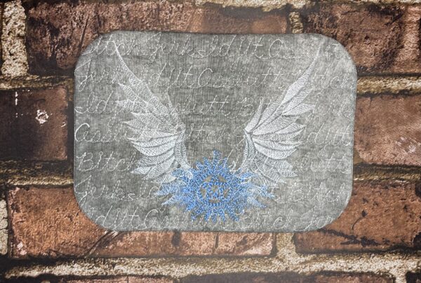 Paranormal Wings Mug Rug - Image 3