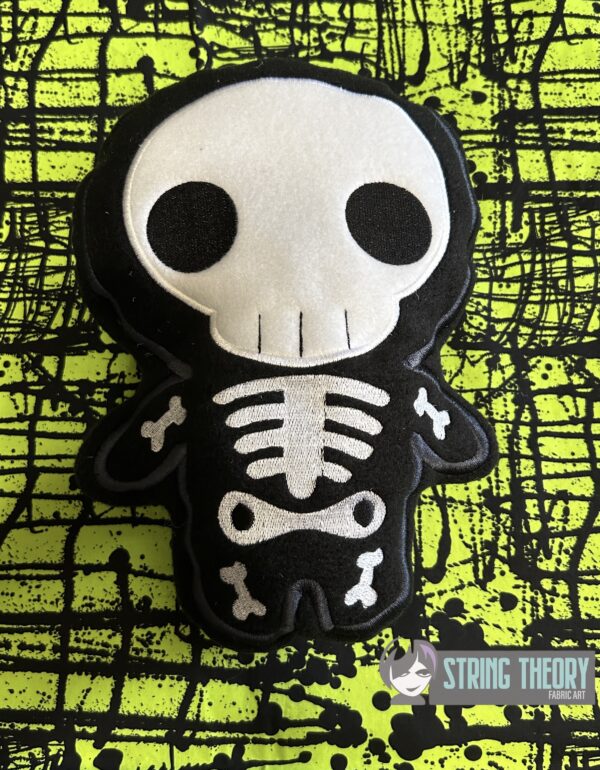 Chibi Skeleton Stuffie - Image 2