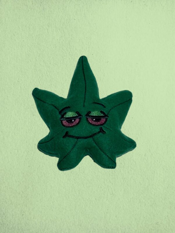 Kawaii Pot Leaf Stuffie - Image 2