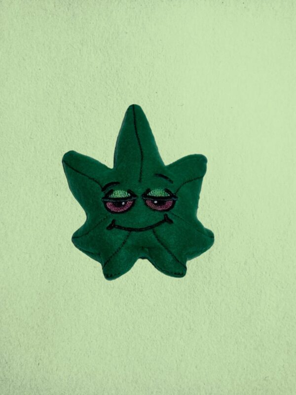 Kawaii Pot Leaf Stuffie - Image 3