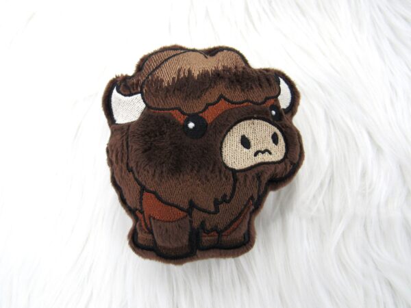 Chibi Bison Fluffy Cow Stuffie - Image 5