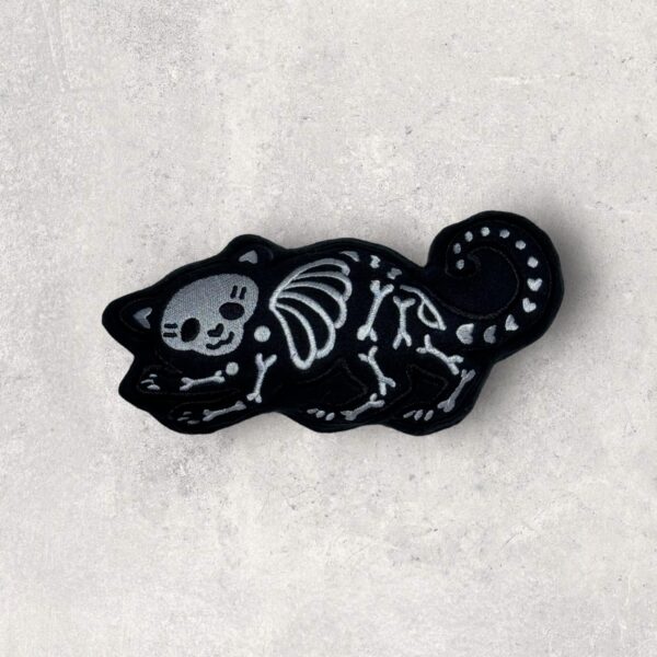 Skelecat Skeleton Cat Stuffie - Image 4