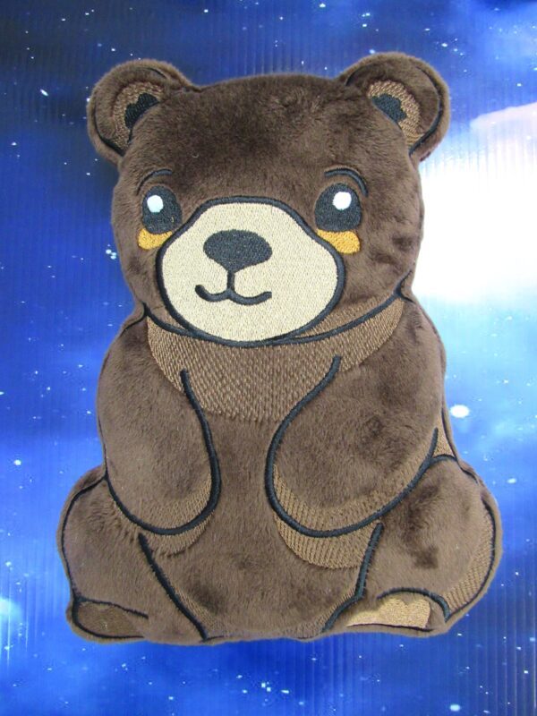 Chibi Brown Bear Stuffie - Image 2