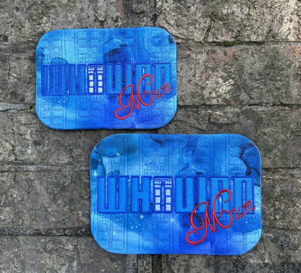 Dr. Space Time – Whovian Mum Mug Rug