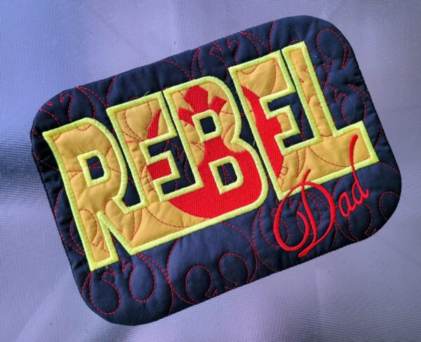 Star Battles - Rebel Dad Mug Rug - Image 2