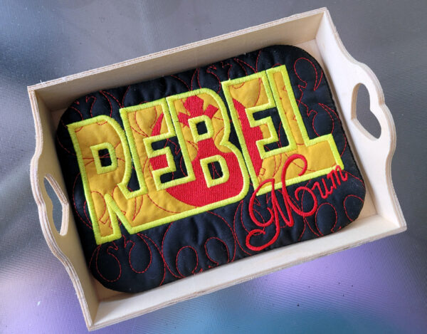 Star Battles - Rebel Mum Mug Rug - Image 3