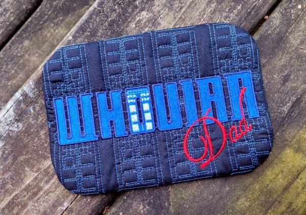 Dr. Space Time – Whovian Dad Mug Rug - Image 5