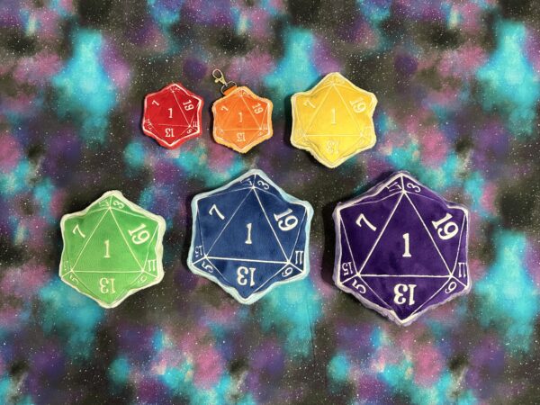 Tabletop Gaming Dice - D20 Fail Stuffie