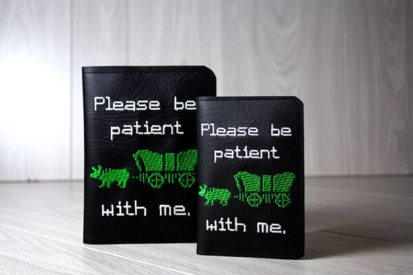 I'm from the 1900s Notebook Cover  ITH in the hoop Digital Download for Machine Embroidery Pattern, Design (5×7, 6×10 Hoop)