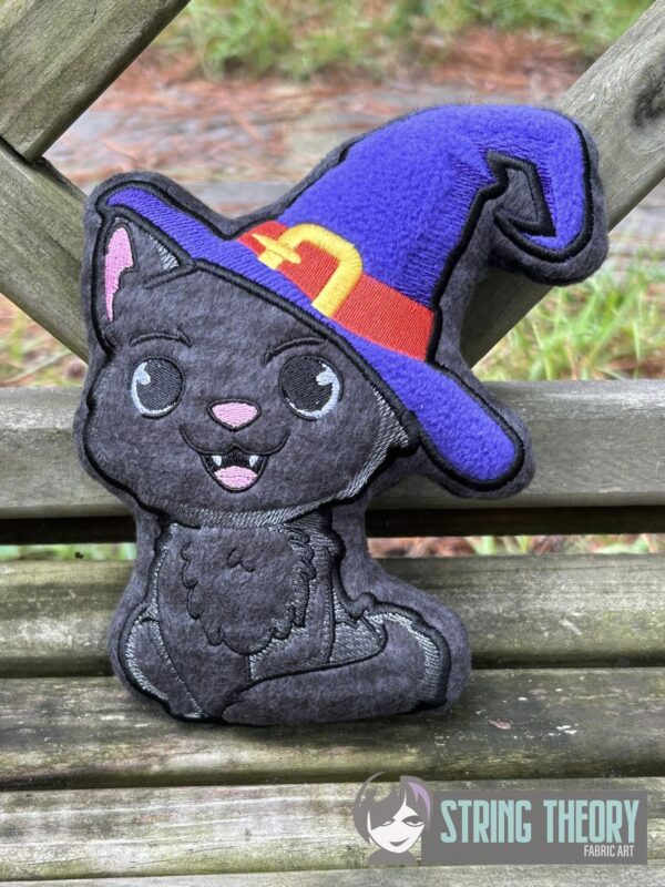 Chibi Witch Kitty Stuffie - Image 5