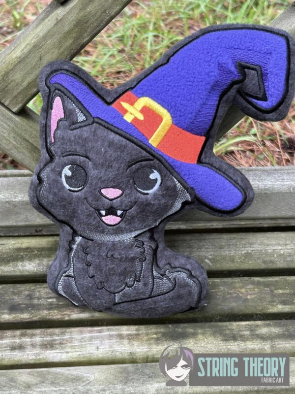 Chibi Witch Kitty Stuffie - Image 4