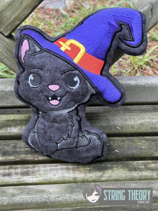 Chibi Witch Kitty Stuffie - Image 3