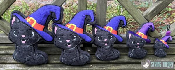 Chibi Witch Kitty Stuffie