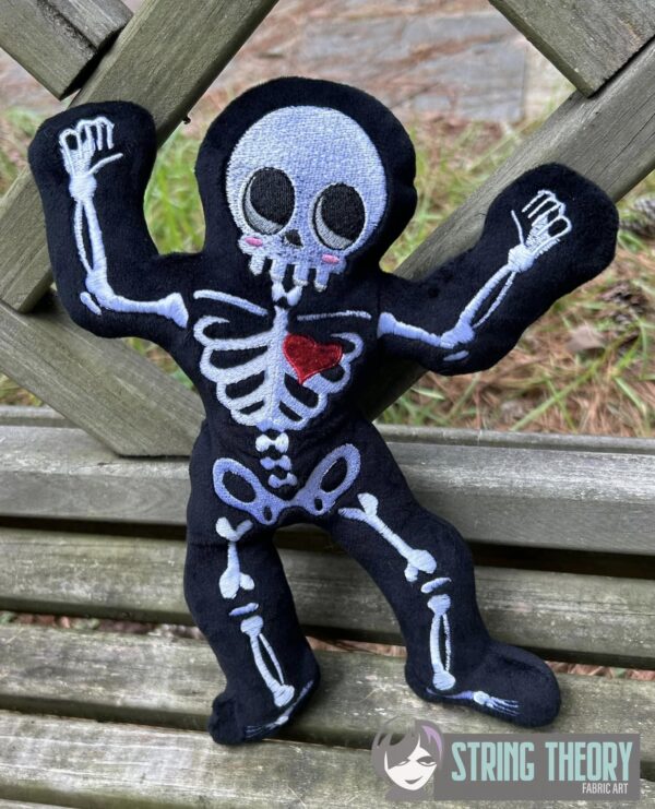 Chibi Skeleton Stuffie - Image 3