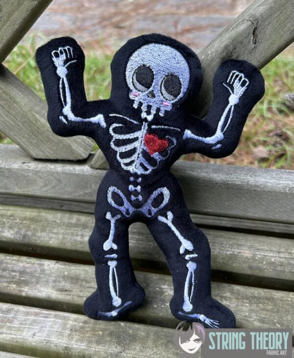 Chibi Skeleton Stuffie - Image 4