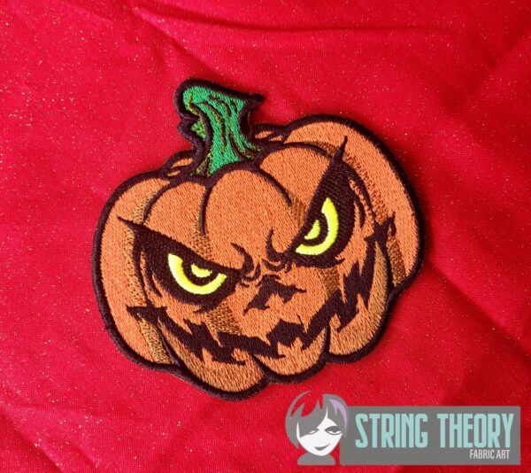 Chibi Evil Pumpkin Appliqué - Image 3