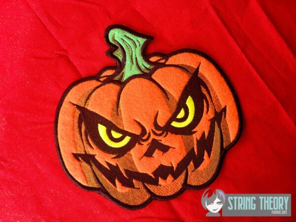 Chibi Evil Pumpkin Appliqué