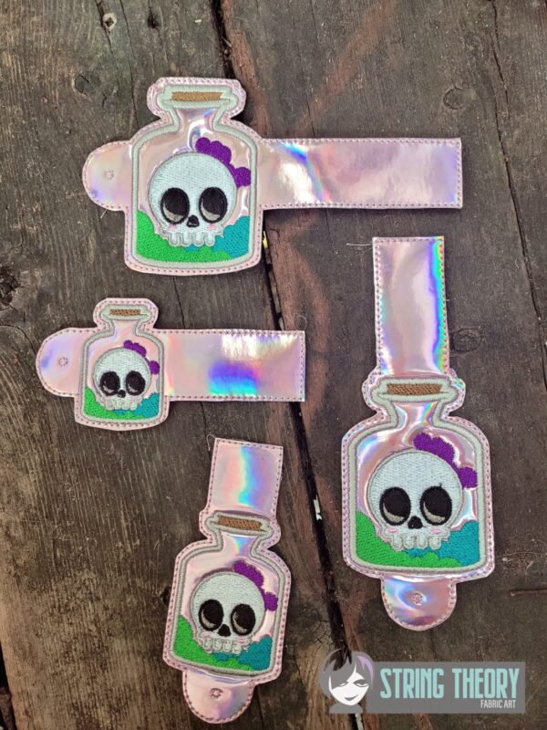 Chibi Skull Potion Bottle Tabs