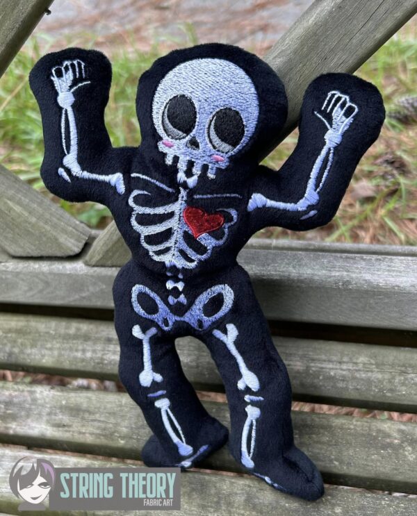 Chibi Skeleton Stuffie - Image 5