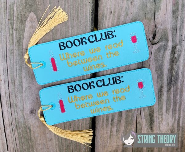 Book Club: Where We Read Between the Wines Bookmark