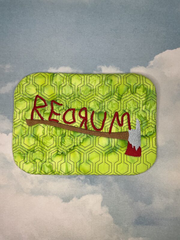 Redrum Mug Rug - Image 2