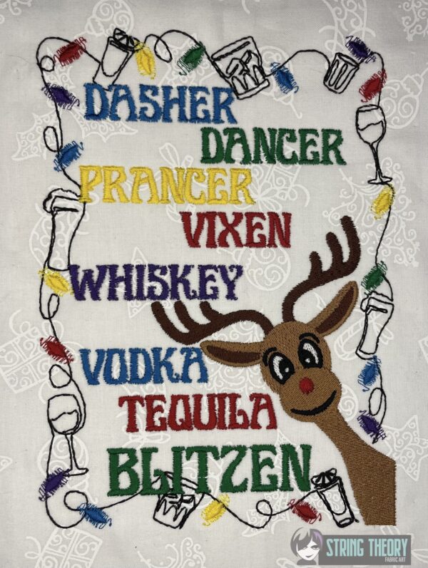 Whiskey Vodka Tequila Blitzen